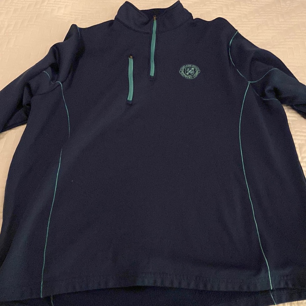 Peter Millar Warmth Oakland Hills Country Club Pullover- XL